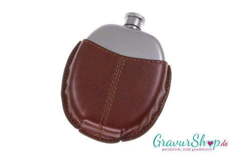 Edelstahl Flachmann 04 mit Gravur Bild 2