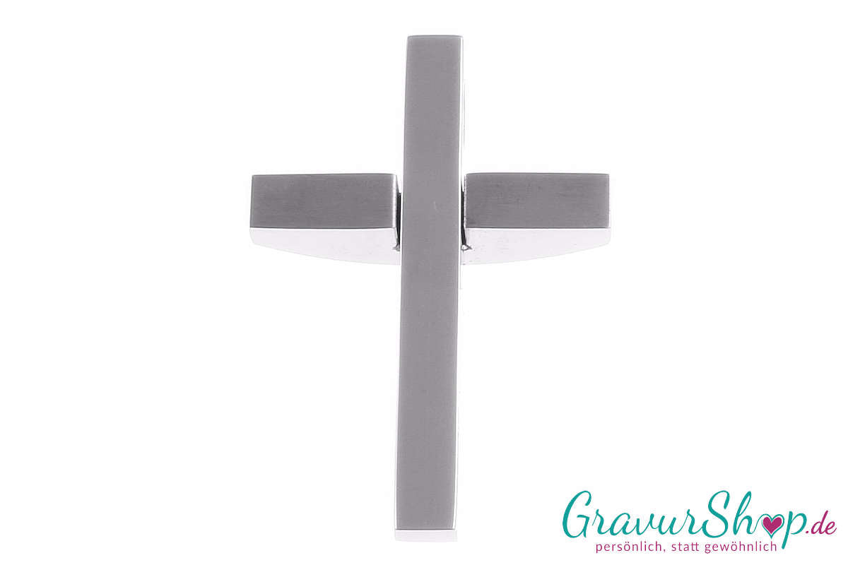 Edelstahlanhänger 82 mit Gravur