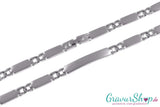 Anker Edelstahlarmband Hochglanz 21 cm mit Gravur