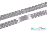 Edelstahlarmband Nr. 42 mit Gravur