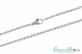 Edelstahl Ankerkette 2 mm silber