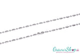 Edelstahlkugelkette 2 mm kürzbar