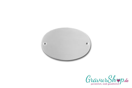 Aluminiumschild Nr. 16 mit Lasergravur