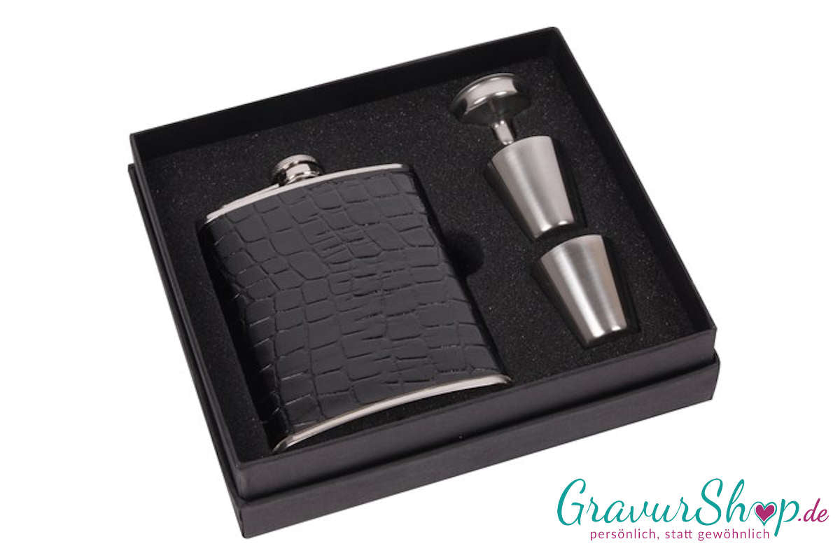 Flachmann 58 mit Gravur