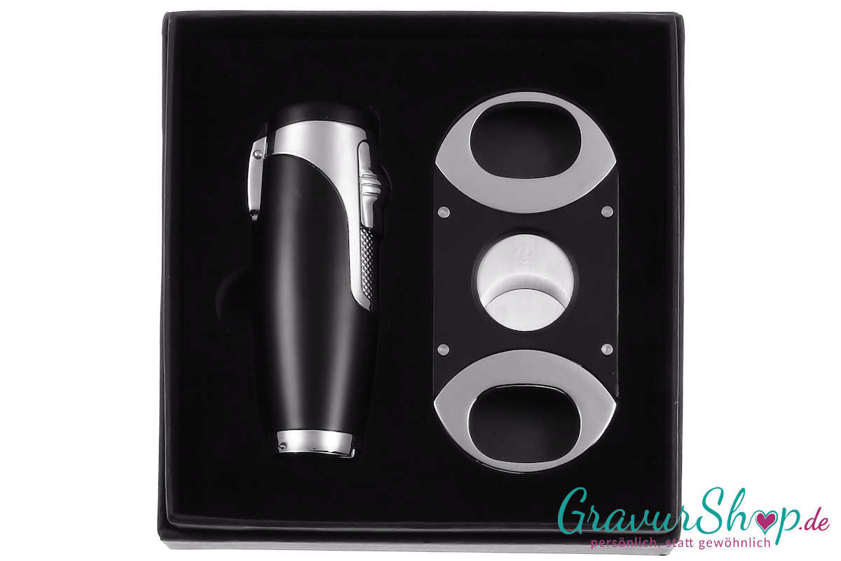 Gasfeuerzeug 20 mit Gravur mit Geschenkbox