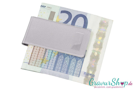 Geldscheinklammer 03 mit Gravur Bild 2