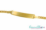 333/000 Gold Kinderarmband Rückseite