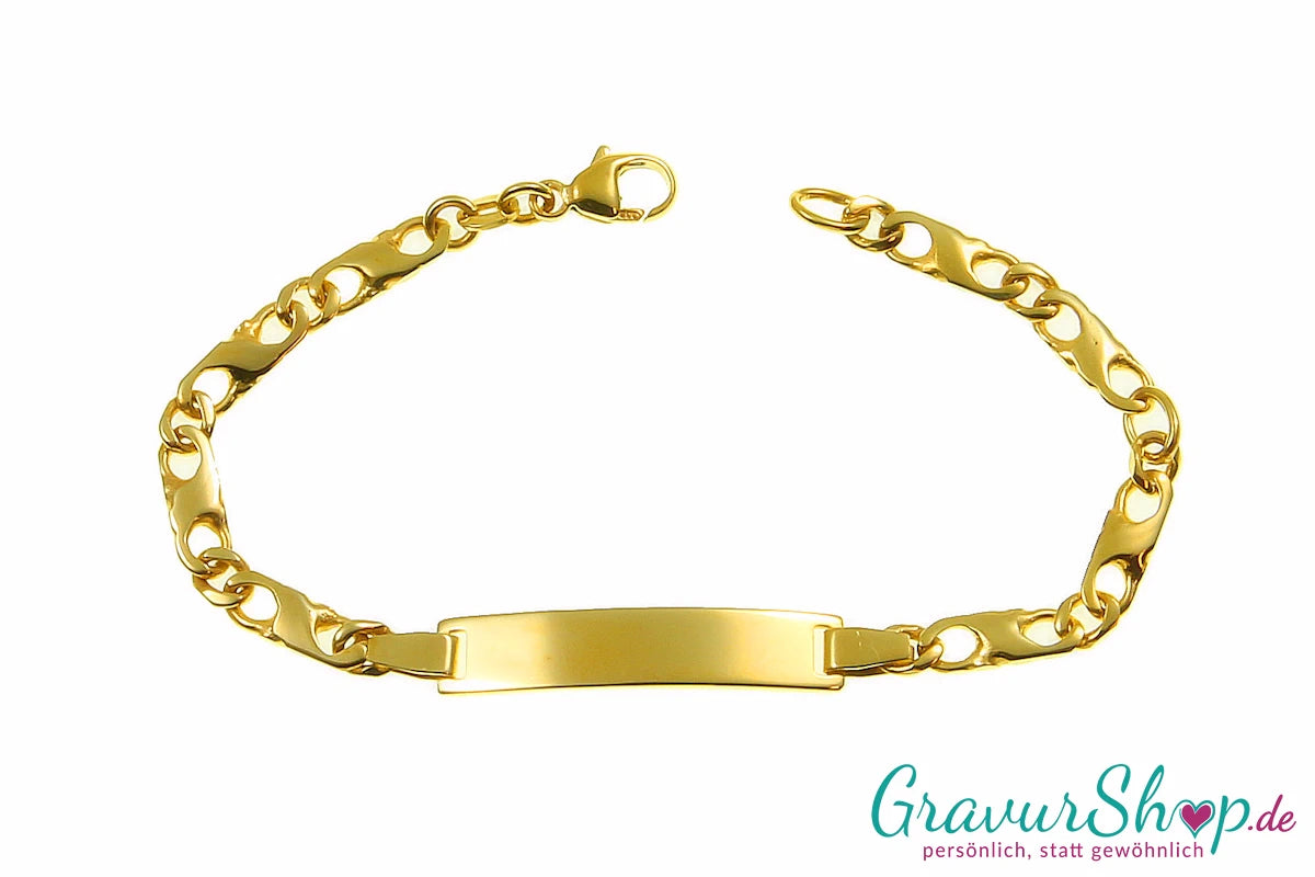 333er Gold Kinderarmband zum gravieren