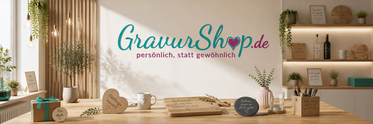 GravurShop Wir über uns Banner
