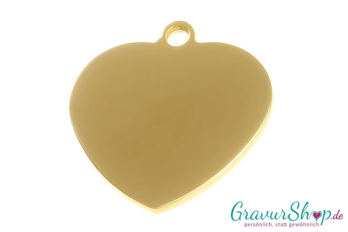 Hundemarke 02 gold Bild 1