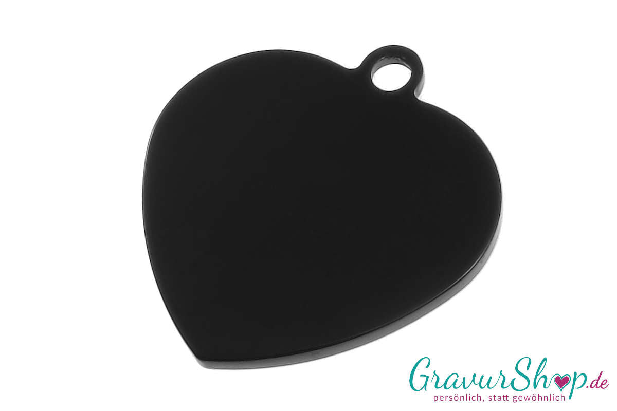 Hundemarke 02 schwarz