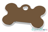 Hundemarke 05 mit Gravur Bronce