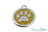 Hundemarke 11 gold mit Gravur