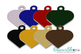 Hundemarke Herz klein 8 Farben