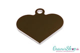Hundemarke bronze klein zum Gravieren