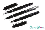 Parker IM Schreibset Black Lacquer C.C. K + F + T mit Gravur