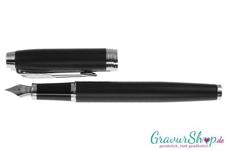 Parker Füller IM Essential C.C. Black mit Gravur