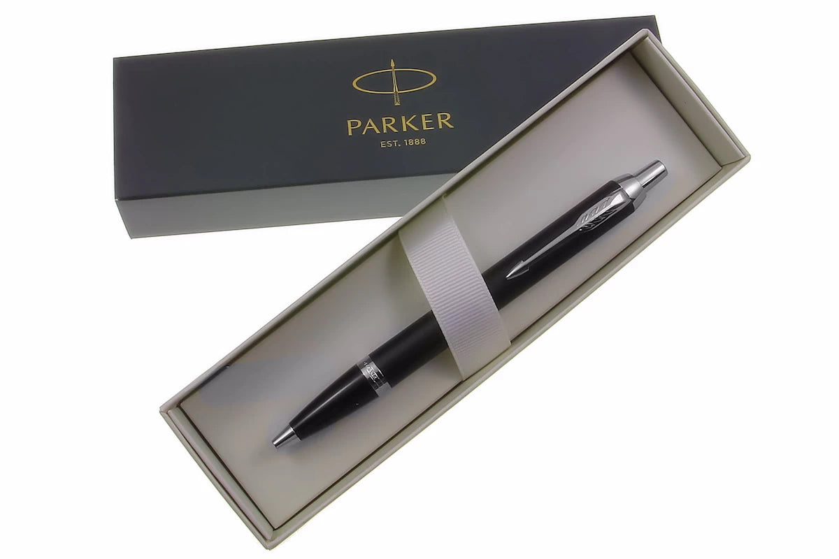 Parker IM Kugelschreiber essential schwarz C.C. mit Gravur
