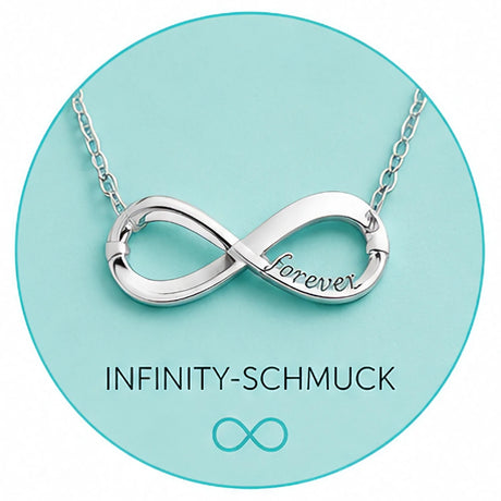 Infinity Schmuck Anhänger - Gravurshop