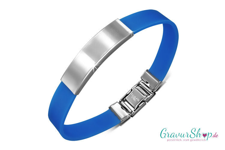 Kautschukarmband 07 mit Gravur