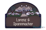 Keramikschild 05 mit Lasergravur