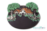 Keramikschild 06 mit Gravur