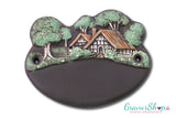 Keramikschild 18 mit Gravur