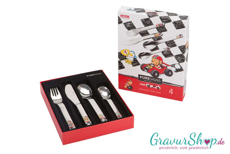 Kinder Essbesteck 06 mit Gravur Bild 2