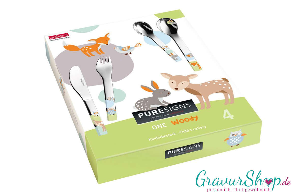 Kinder Essbesteck 11 mit Gravur Bild 2