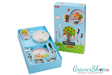 Kinderbesteck Set 05 mit Gravur Bild 2