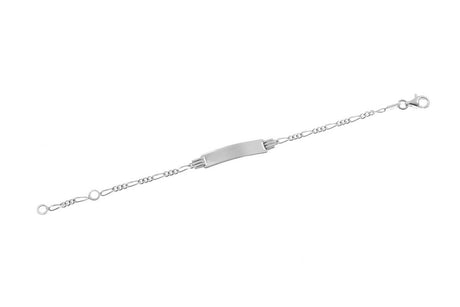 925er Kinder-Armband mit Figarokette inkl. Gravur