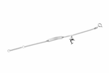 925er Kinder-Armband mit Zwischenöse inkl. Gravur