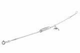 925er Kinder-Silberarmband mit Delfin inkl. Gravur im Juwelier Qualität