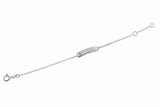925er Kinder-Armband 12-14cm mit ausgestanztem Herz inkl. persönlicher Gravur