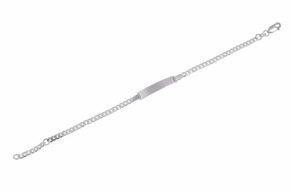 925er Kinder-Silberarmband 14-16cm inkl. persönlicher Gravur