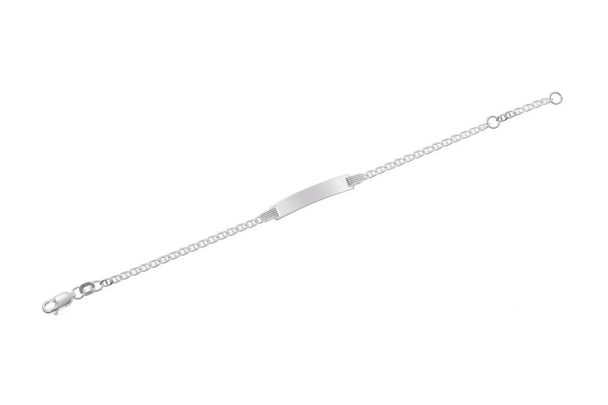 925er Kinder-Silberarmband 14-16cm inkl. persönlicher Gravur