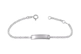 925er Kinder-Silberarmband 14-16cm inkl. persönlicher Gravur