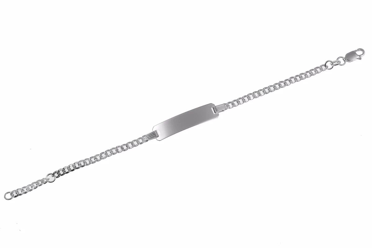 925er Kinder-Silberarmband 14-16cm inkl. persönlicher Gravur