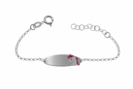 Kinderarmband 09 aus 925er Silber – personalisierbar mit deinem Namen