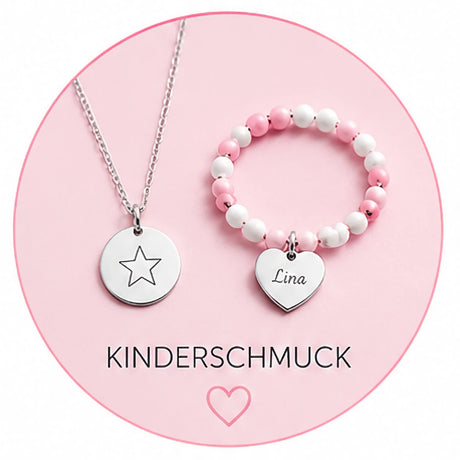 Personalisierter Kinder Schmuck - Gravurshop