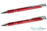 Kugelschreiber 07 mit individueller Gravur Rot