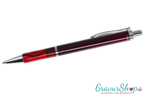 Kugelschreiber 12 Rot mit Gravur Bild 2