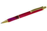 Kugelschreiber 12 Gold - Pink mit Gravur