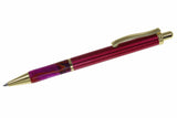 Kugelschreiber 12 Gold - Pink mit Gravur