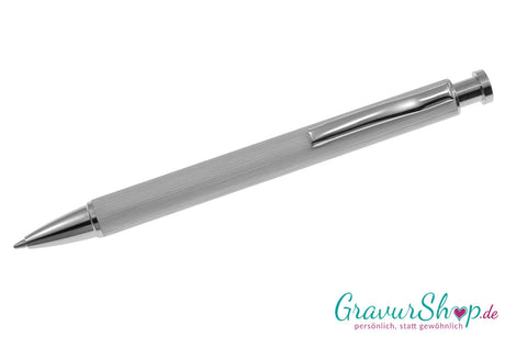 Kugelschreiber 20 mit Gravur Silber