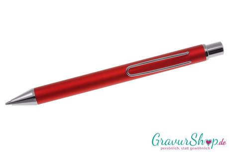 Kugelschreiber 21 Rot mit Gravur