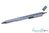 Kugelschreiber 49 mit Gravur Wasserwaage Bits Lineal