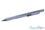 Kugelschreiber 49 Silber mit Gravur Lineal