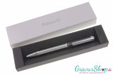 Pelikan Pura Kugelschreiber Anthrazit mit Gravur im Etui