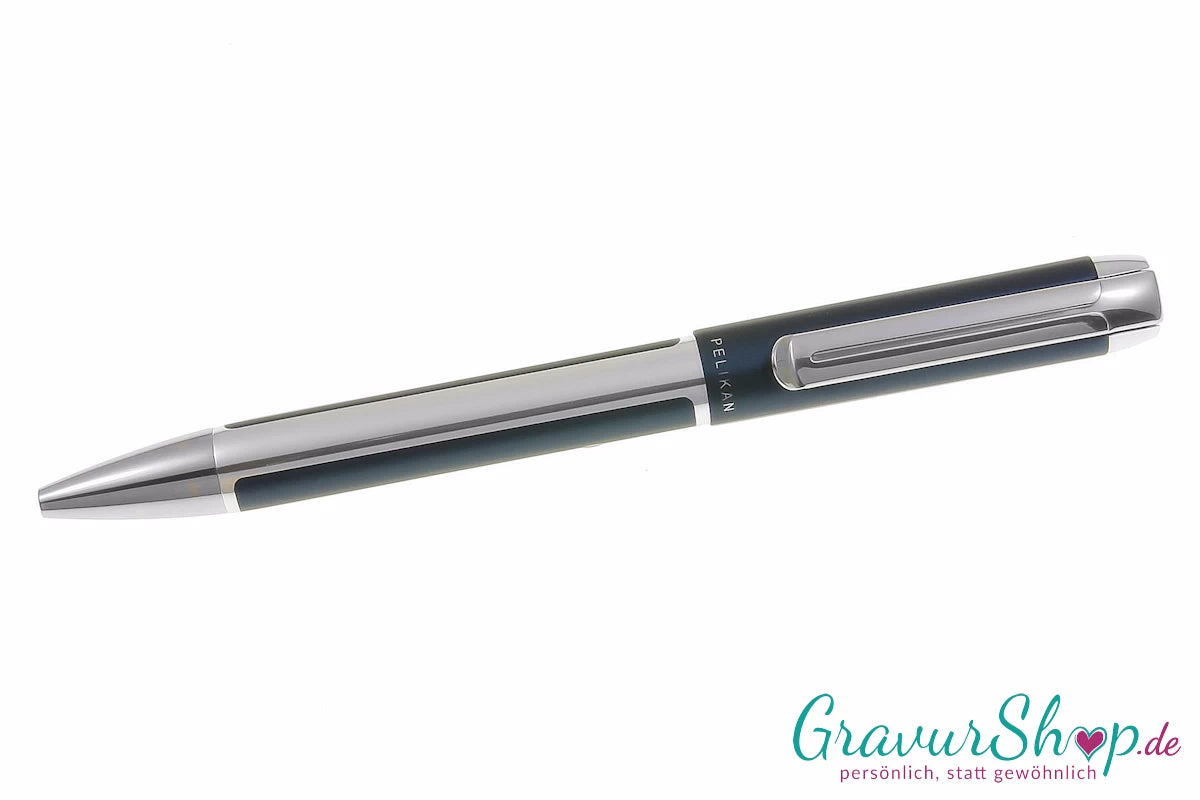 Pelikan Pura Kugelschreiber Petrol mit Gravur